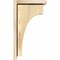 Ekena Millwork Huntington Rough Sawn Corbel w/Backplate, Douglas Fir, 6"W x 10"D x 18"H COR06X10X18HUN01RDF - alternate 4